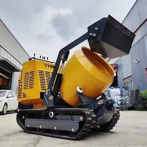 Camion malaxeur à béton miniature d'occasion, remorque malaxeuse à béton portable, petit camion malaxeuse à béton à vendre - Product Image 4