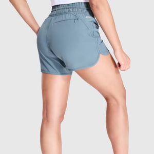 Pantalones cortos de Yoga de cintura alta para mujer, pantalones deportivos elásticos de algodón para gimnasio, levantamiento de glúteos, gran oferta de Bangladesh - Product Image 1