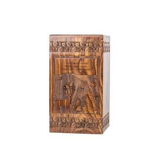 Handmade Rosewood Urn for Human Ashes Tree of Life Wooden <b>Box</b> Personalized Cremation Urn for Ashes Handcrafted <b>Large</b> - Product Image 1