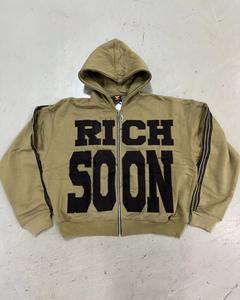 Private Label Sweats à capuche zippés de bonne qualité à bas prix avec le meilleur matériel de vente chaude - Product Image 5