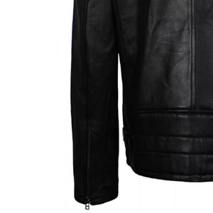 Veste de course de moto en cuir sur mesure de haute qualité, coupe-vent, grande taille - Product Image 6