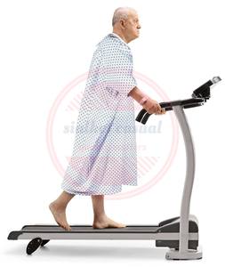 Bata de hospital personalizada para hombres y mujeres \ Mezcla de algodón Batas de enfermería multiusos para pacientes de hospital - Product Image 1