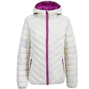OEM nouveauté hiver femme vestes à capuche bouffantes tissu respirant de haute qualité coton rembourré femmes Parkas vestes - Product Image 4