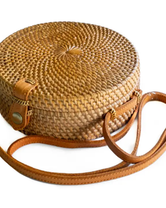 Sac en bambou, sac bandoulière en bambou naturel, écologique, fait à la main et durable - Product Image 1