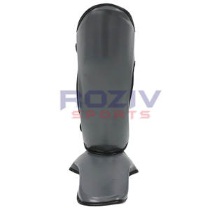 Espinilleras de Boxeo Muay Thai de Cuero de Alta Calidad al por Mayor - Protector de Espinilla Más Grueso para Kick Boxing - Product Image 2