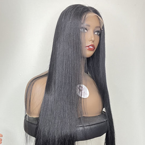 Vente en gros d'extensions vietnamiennes de cheveux à fermeture perruque droite pour femmes Jet Black Bone de l'usine du Vietnam - Product Image 3