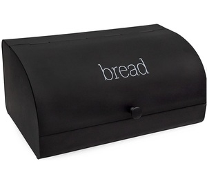 Tarro de Metal personalizado de la mejor calidad, contenedor de almacenamiento de alimentos blanco hermético para pan - Product Image 4