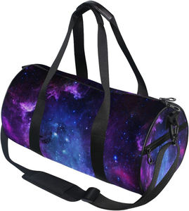 Bolsa Deportiva Ligera y Resistente, Bolsa de Viaje Sublimada con Compartimento Separado para Artículos Secos y Húmedos y Compartimento para Zapatos - Product Image 5