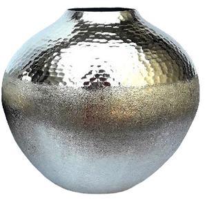 Vase à fleurs élégant décoratif pour la maison, pour la vaisselle, vase de plante de mariage, décoration argentée, Design moderne, Vases à fleurs en Aluminium - Product Image 1