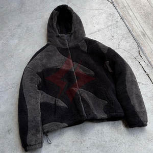 Chaqueta de Forro Polar Sherpa Personalizada al por Mayor, Chaqueta Informal Unisex con Cremallera Larga, Prenda Exterior de Alta Calidad Personalizable - Product Image 4