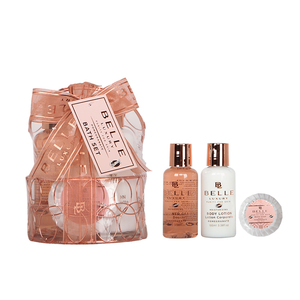 ชุดผลิตภัณฑ์ดูแลผิวสุดหรู BELLE ในกล่องโลหะสีอำพัน - Product Image 1