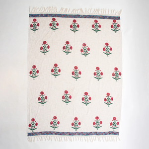 ผ้าห่มแจ็คการ์ดผ้าฝ้ายลายพิมพ์ทันสมัยรักษ์โลก - Product Image 1