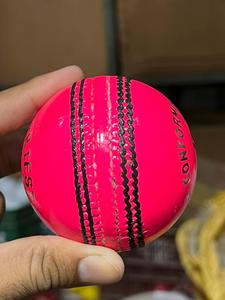 Pelota de grillo de cuero suave de alumbre curtido, de calidad especial, cosida a mano, personalizada, 5 capas - Product Image 6