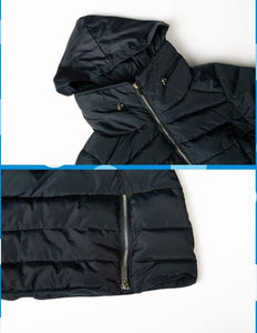 OEM Hot Sale Winter Wear Women Puffer Jackets Customized Women's Bubble Jacket Pakistan Black Dyed <b>Quilted</b> Jackets Breathable - Product Image 5
