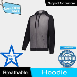 Sweats à capuche personnalisés 100% coton 320 grammes hommes sweat survêtement de haute qualité en gros poids lourd sweats à capuche en vrac pour l'impression - Product Image 6