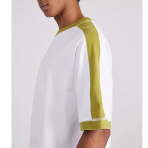 Camiseta de Verano de Algodón Personalizada OEM, Ropa de Equipo Publicitario Corporativo, Camiseta para Hombre con Logotipo Impreso Personalizado - Product Image 2