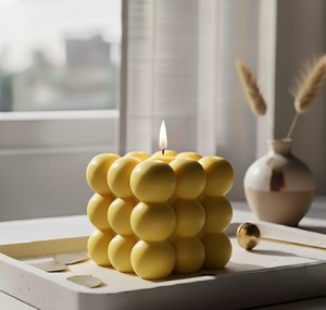 Bougie tendance BUBBLE parfumée, bougie de créateur haut de gamme, idéale pour les cadeaux de la Saint-Valentin, meilleur prix pour la vente en gros - Product Image 5