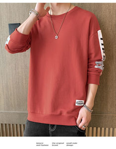 OEM Vente en gros de haute qualité Hommes XS Crewneck Sweatshirts Prix usine Solid Winter Fleece Jackets Men's Hoodies Sweatshirts - Product Image 4