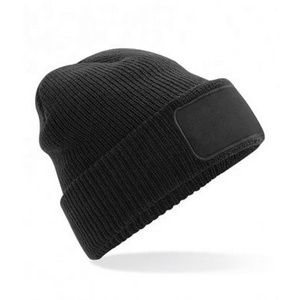 Wholesale Unisex Knitted <b>Beanie</b> Caps New Design <b>Streetwear</b> with Customized 3D Embroidered Patch for Beach and Travel - Product Image 1