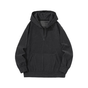 Patrón personalizado Imprimir Hombres Porter Sudaderas Media cremallera Mock Neck Fleece Sudadera 14 Zip Pullover Jogging Essential - Product Image 2