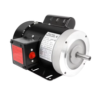Moteur asynchrone monophasé 3/4HP 4 pôles 115/230V 50/60HZ 1800RPM, protection IP55, fil de cuivre 100%, certifié CSA