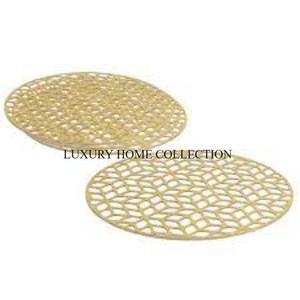 Prime New Collection Luxury Home Decorative Table Ware Charger Plate Vintage Forma redonda Vajilla Mesa de comedor Food Show Plate - Product Image 3