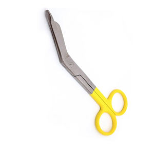 กรรไกรผ่าตัดด้ามจับสีเหลืองเคลือบชุดกรรไกรผ่าตัดใช้ครั้งเดียว - Product Image 1