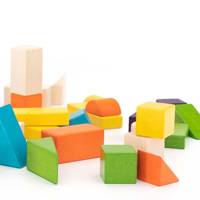 ROBINCOOL Ensemble de blocs de construction Montessori, jeu éducatif créatif et de développement