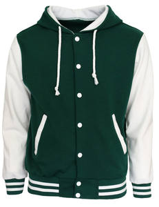 Custom Winter 100% Wool Chenille Embroidery <b>Patch</b> Fleece Men Plain Baseball Jacket Letterman - Product Image 6