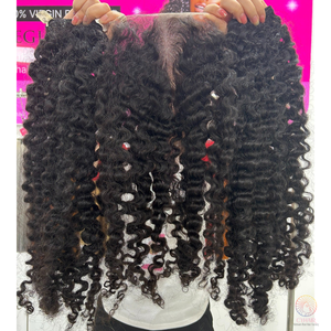 Livraison directe paquets de cheveux birmans bouclés à double trame vietnamiens bruts à cuticule alignée à un seul donneur 100% cheveux humains - Product Image 6