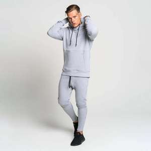 Vente en gros de sweats à capuche thermiques pour hommes design respirant uni motif 3D de streetwear surdimensionné pour la musculation tendance style hivernal - Product Image 1