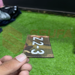 Proveedor directo hecho parches cortados con láser personalizados a precio barato MOQ bajo parches de etiquetas personalizados en forma de corazón su propio diseño - Product Image 3