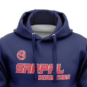 เสื้อมีฮู้ดไซส์ใหญ่3D สำหรับผู้ชายเสื้อกันหนาวแนวสตรีทเสื้อฮู้ดปักลายนูนพิมพ์ซับลิเมชันโพลีเอสเตอร์กำหนดโลโก้ได้เอง - Product Image 2