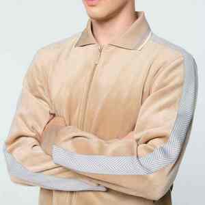 Unisex Men <b>Velvet</b> <b>Tracksuit</b> Top and Pants Casual For Adults Winter Plus Size Best Oem Service Sustainable Men <b>Velvet</b> <b>Tracksuit</b> - Product Image 5