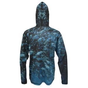 Sudadera de Pesca Personalizada para Hombre, Impermeable, para Exteriores, con Estampado OEM, de Algodón, Diseño Nuevo de Invierno, Fácil de Lavar - Product Image 2