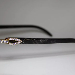 Lunettes de soleil de luxe sans monture, légères, en diamant, vente en gros, fabricant de lunettes en moissanite personnalisées, Shenzhen OEM ODM - Product Image 6