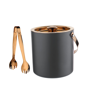 Handmade Metal <b>Ice</b> <b>Bucket</b> <b>Lid</b> <b>with</b> Unique Foreign Design Customizable Size Shape for Bar Parties Beverages Packaged in Carton - Product Image 3