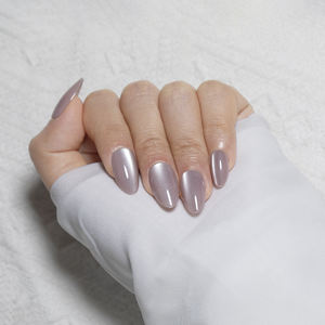 MOBRAY PMMA Uñas Francesas Diarias, 32 Piezas, Uñas Semiterminadas Esmeriladas Sin Costuras, Removibles, de Lujo, Hechas a Mano, Venta al por Mayor - Product Image 2