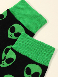 Calcetines de Spandex/poliéster para hombre, alto orgánico, cómodos, suaves, estándar, transpirables, para negocios, antibacterianos, para otoño - Product Image 3