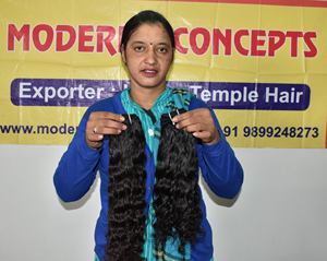 Tissage cambodgien brut cheveux vierges pas cher Texture brut cambodgien ondulé profond noir naturel vendeurs de cheveux cambodgiens cheveux humains - Product Image 5