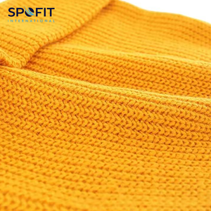 Otoño cálido de una sola capa Jacquard Beanie para Unisex personalizable transpirable impermeable 100% algodón al aire libre playa deportes alto - Product Image 5