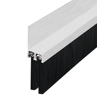 Brosse à double poignée en aluminium en forme de H, antistatique et résistante aux UV, pour le nettoyage industriel des panneaux solaires, avec bande métallique en forme de canal.