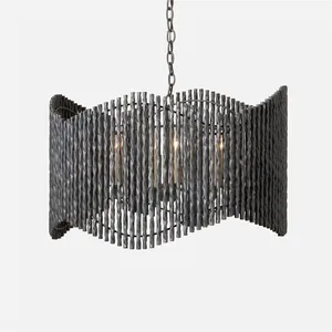 Pendentif suspendu en métal indien Design décoratif moderne pour hôtels et restaurants à domicile - Product Image 1