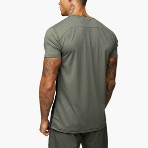 T-shirt surdimensionné de luxe pour hommes 100% coton épaule tombante Boxy Streetwear T-shirt blanc personnalisé fournisseur OEM - Product Image 3