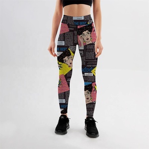 2025 Nueva ropa deportiva activa personalizada, mallas de gimnasio de cintura alta para mujer, mallas de LICRA para Yoga, mallas de nailon en colores personalizados - Product Image 5