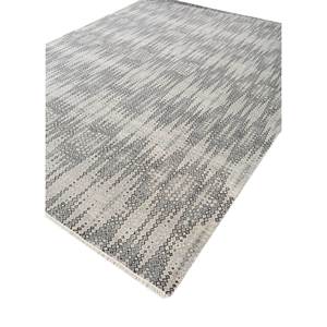 Alfombra de Lana Tejida a Mano Kairos Azul, Diseño Geométrico 3D, Rectangular, para Hogar, Sala de Estar, Pasillo - Modelo SKWL-512 - Product Image 2