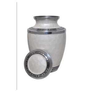 Urnes de crémation en métal faites à la main de haute qualité accessoires funéraires en gros en vrac - Product Image 5