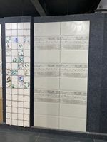 Carreaux de céramique personnalisés en gros pour sublimation, 300x600mm, résistants aux acides, antidérapants, blancs vierges pour intérieur maison et hôtel