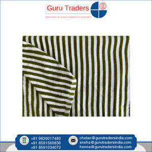 Toalla de baño a rayas de terciopelo de color blanco x forma rectangular fácil de limpiar y mantener para compradores mayoristas al precio más bajo - Product Image 3