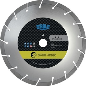 Disco de Corte de Diamante DCU Estándar 125mm X 22.23mm, Orificio Universal, Construcción Universal, Altura del Segmento 7mm, Grosor del Segmento 2mm, TYROLIT - Product Image 1